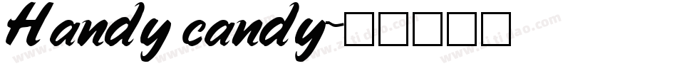 Handy candy字体转换